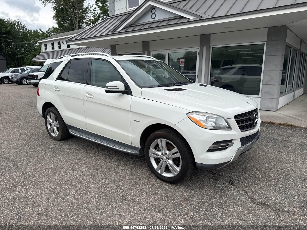 4JGDA5HB4CA****** · 2012 MERCEDES-BENZ ML 350 4MATIC