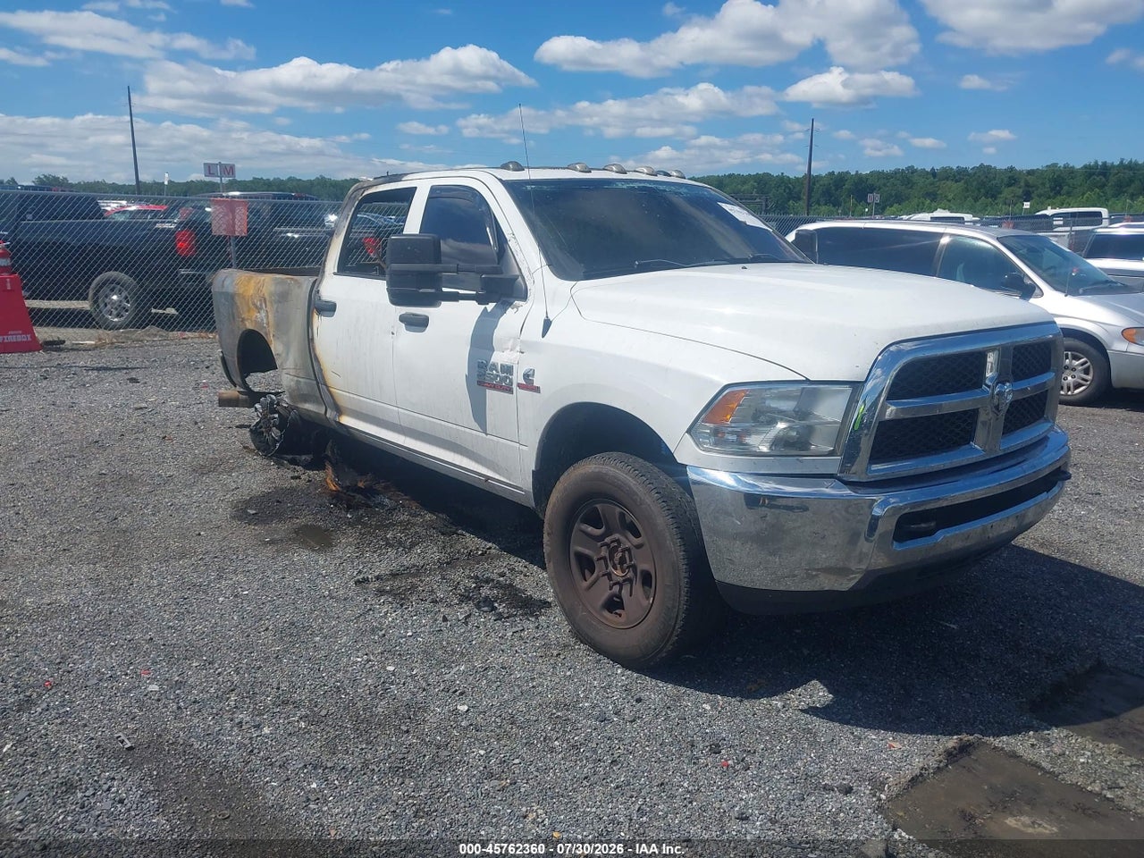 3C6UR5CL0JG****** · 2018 RAM 2500 TRADESMAN  4X4 6'4 BOX