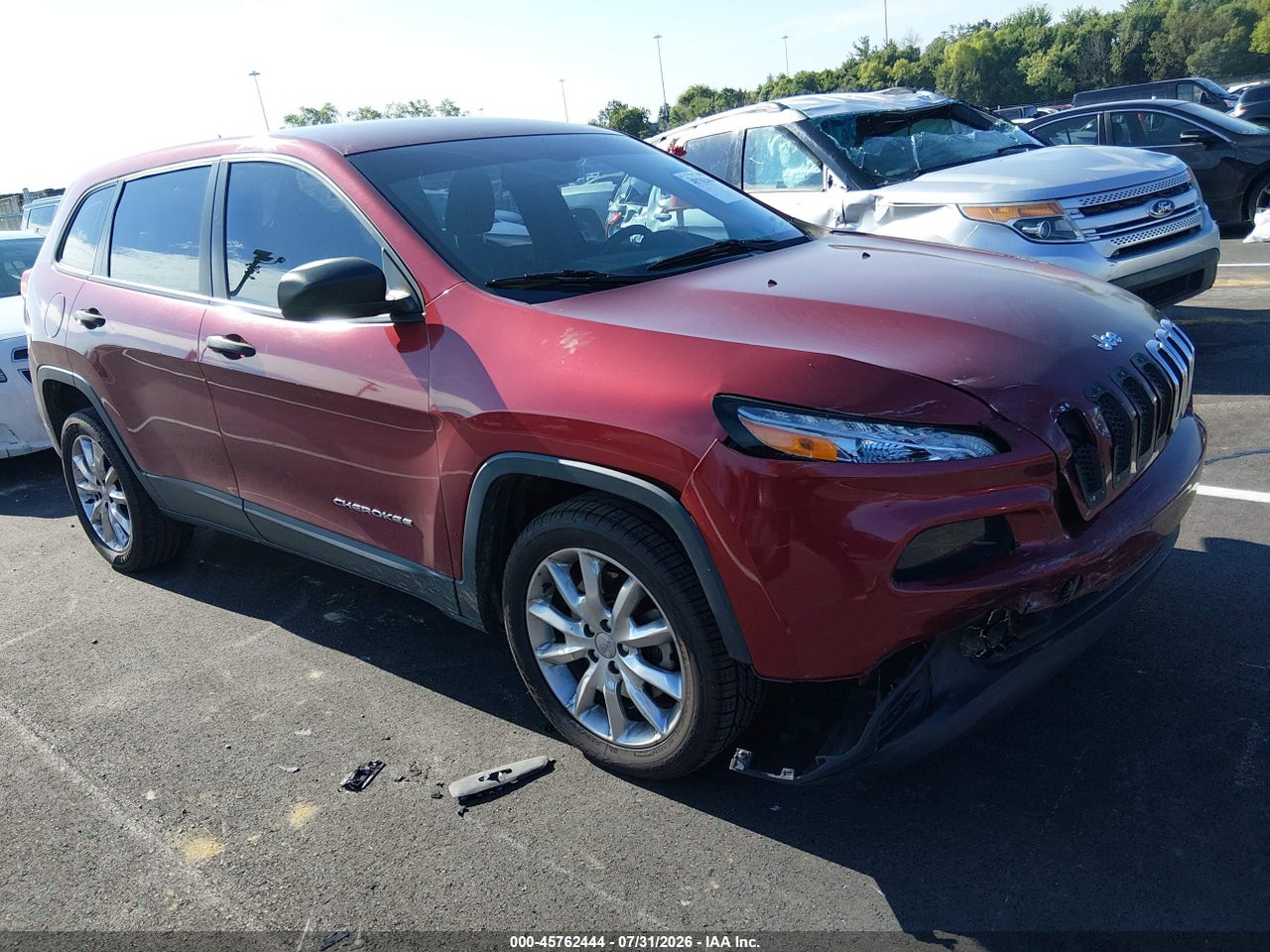 1C4PJLAB4GW****** · 2016 JEEP CHEROKEE SPORT