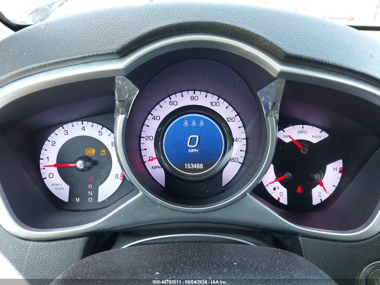 3GYFNAE31CS****** · 2012 CADILLAC SRX LUXURY COLLECTION · 7/11