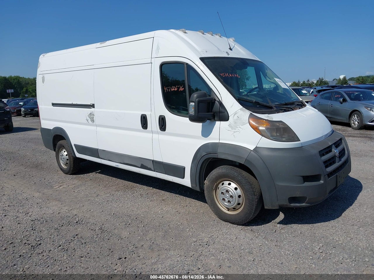 3C6TRVDG9HE****** · 2017 RAM PROMASTER 2500 HIGH ROOF 159 WB