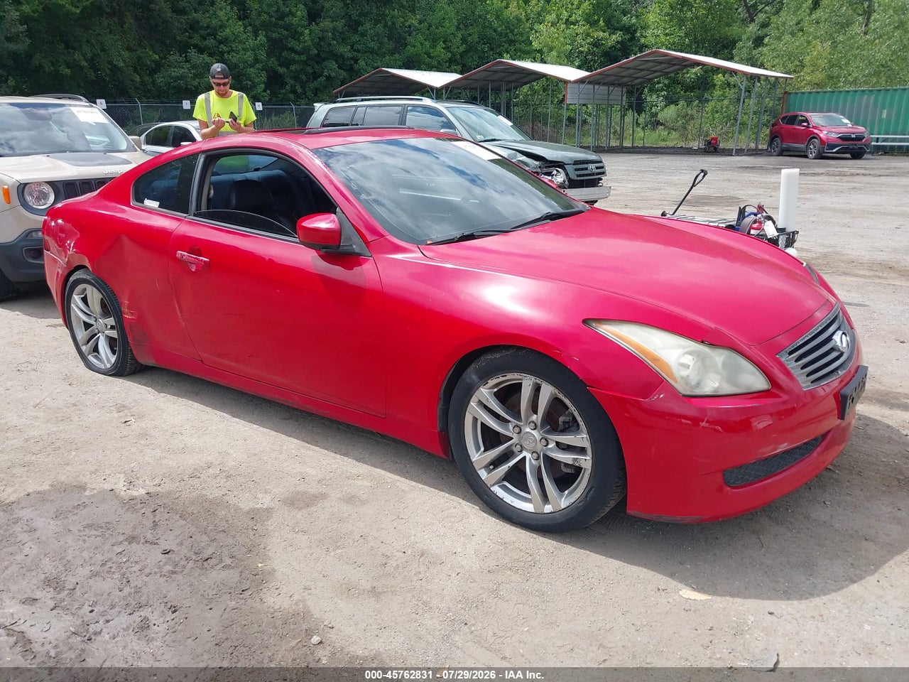 JNKCV64EX8M****** · 2008 INFINITI G37 JOURNEY