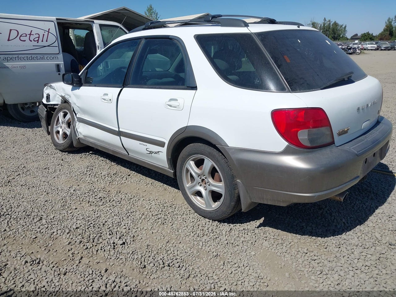 2002 SUBARU IMPREZA OUTBACK SPORT   · 3/10
