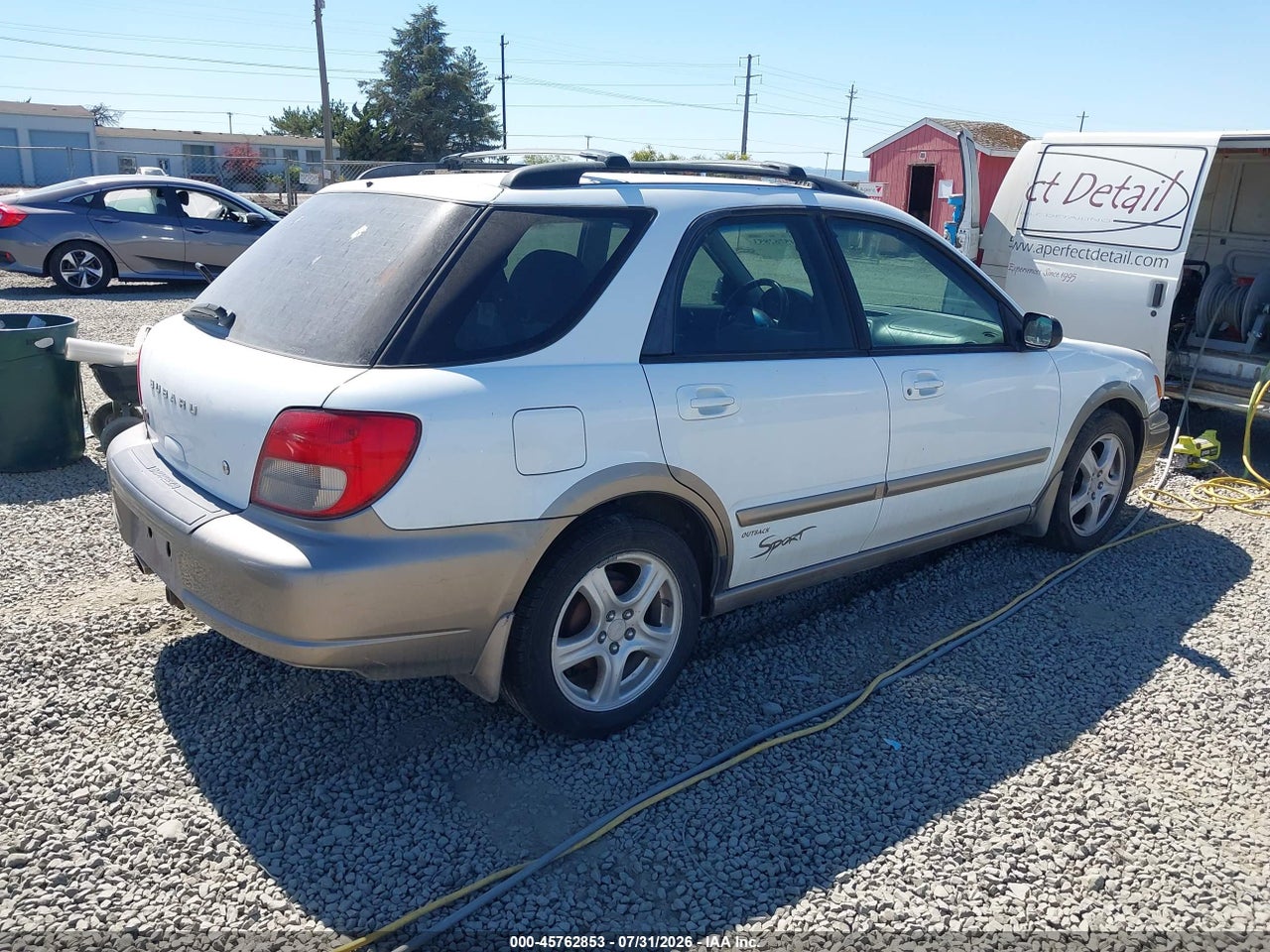 2002 SUBARU IMPREZA OUTBACK SPORT   · 4/10