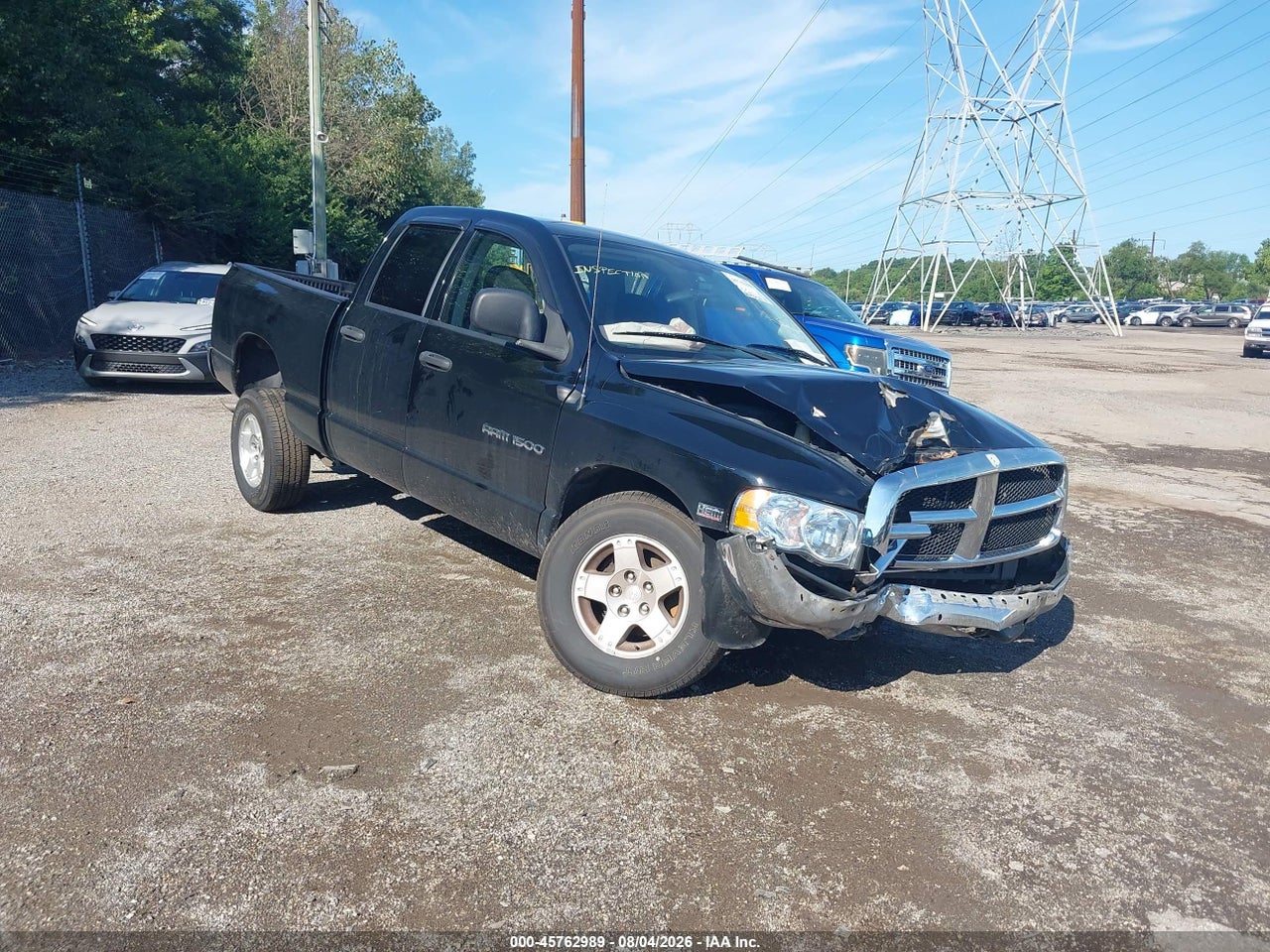1D7HU18DX4J****** · 2004 DODGE RAM 1500 SLT/LARAMIE