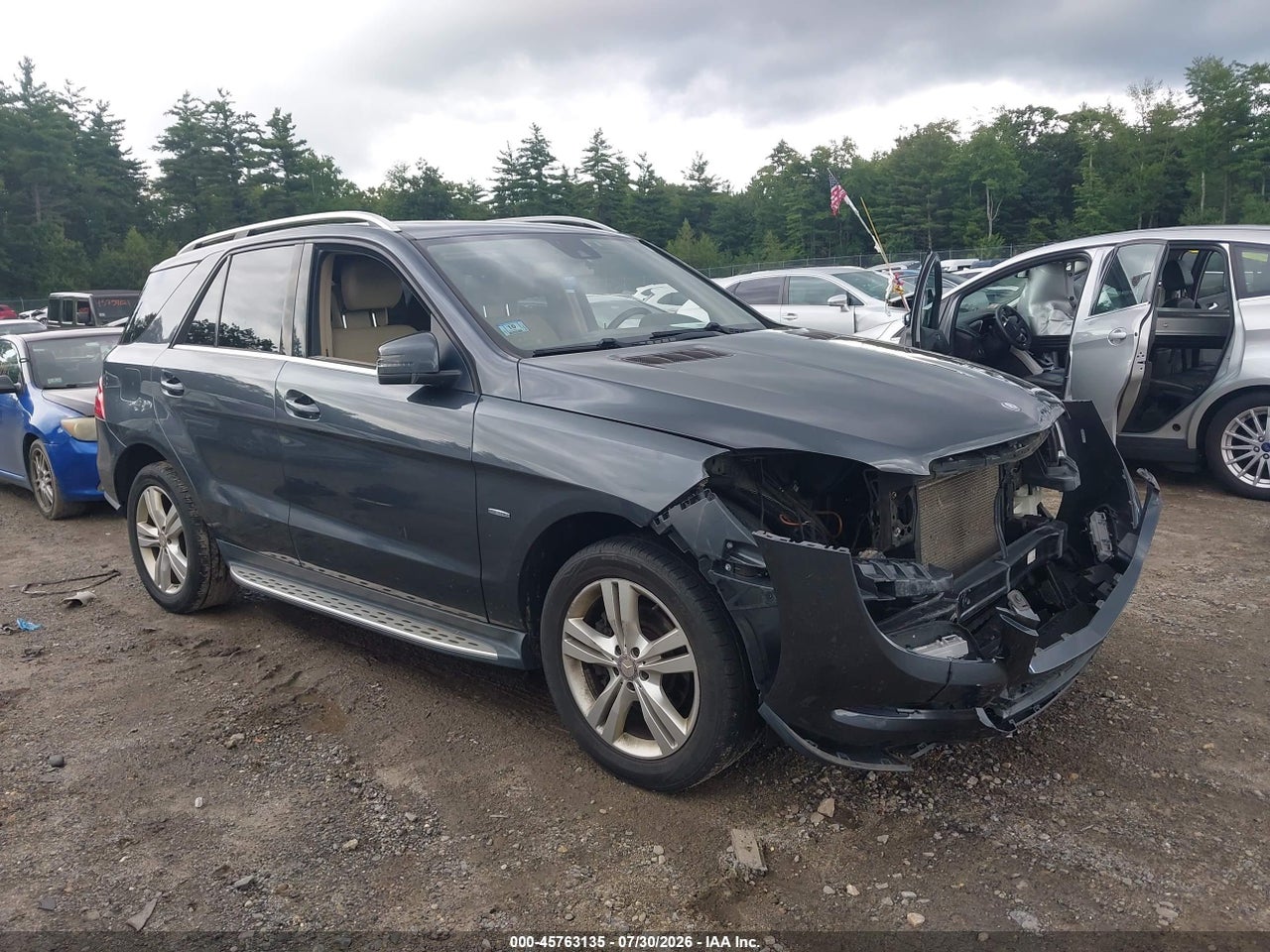 4JGDA5HB7CA****** · 2012 MERCEDES-BENZ ML 350 4MATIC
