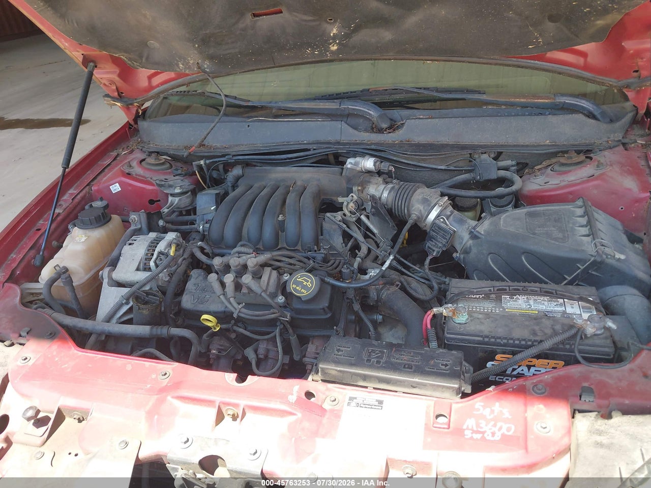 1FAFP53U71A****** · 2001 FORD TAURUS SE · 10/11