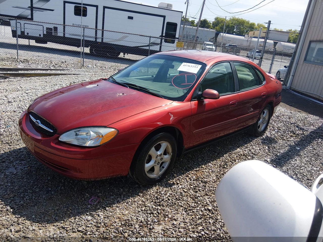1FAFP53U71A****** · 2001 FORD TAURUS SE · 2/11