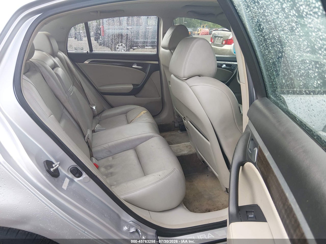 19UUA66257A****** · 2007 ACURA TL 3.2 · 8/11
