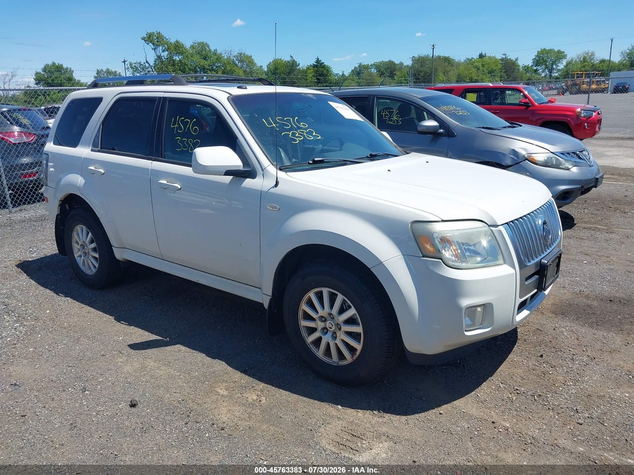 4M2CU87G29K****** · 2009 MERCURY MARINER PREMIER V6