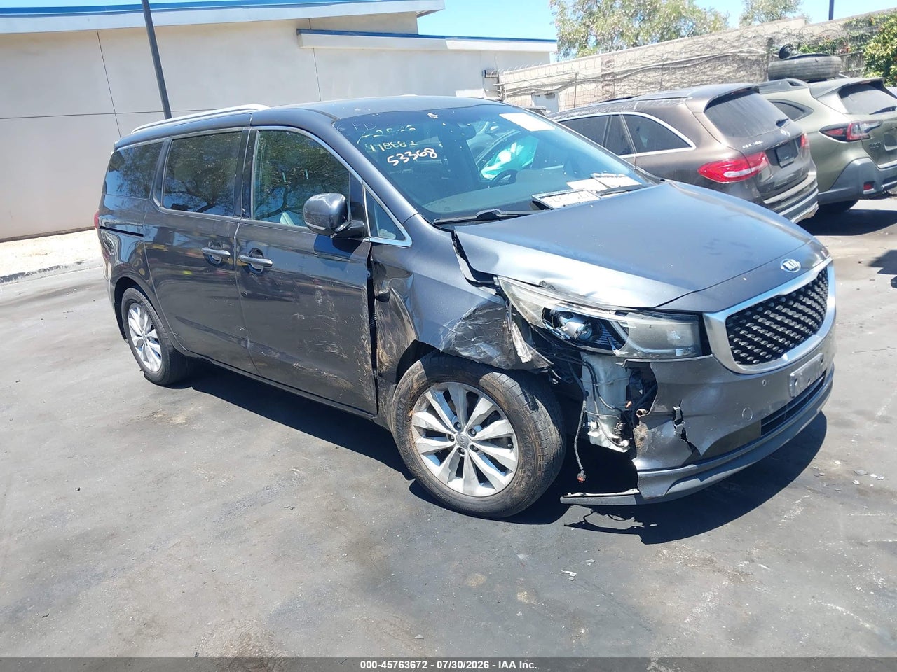 KNDMC5C14H6****** · 2017 KIA SEDONA EX