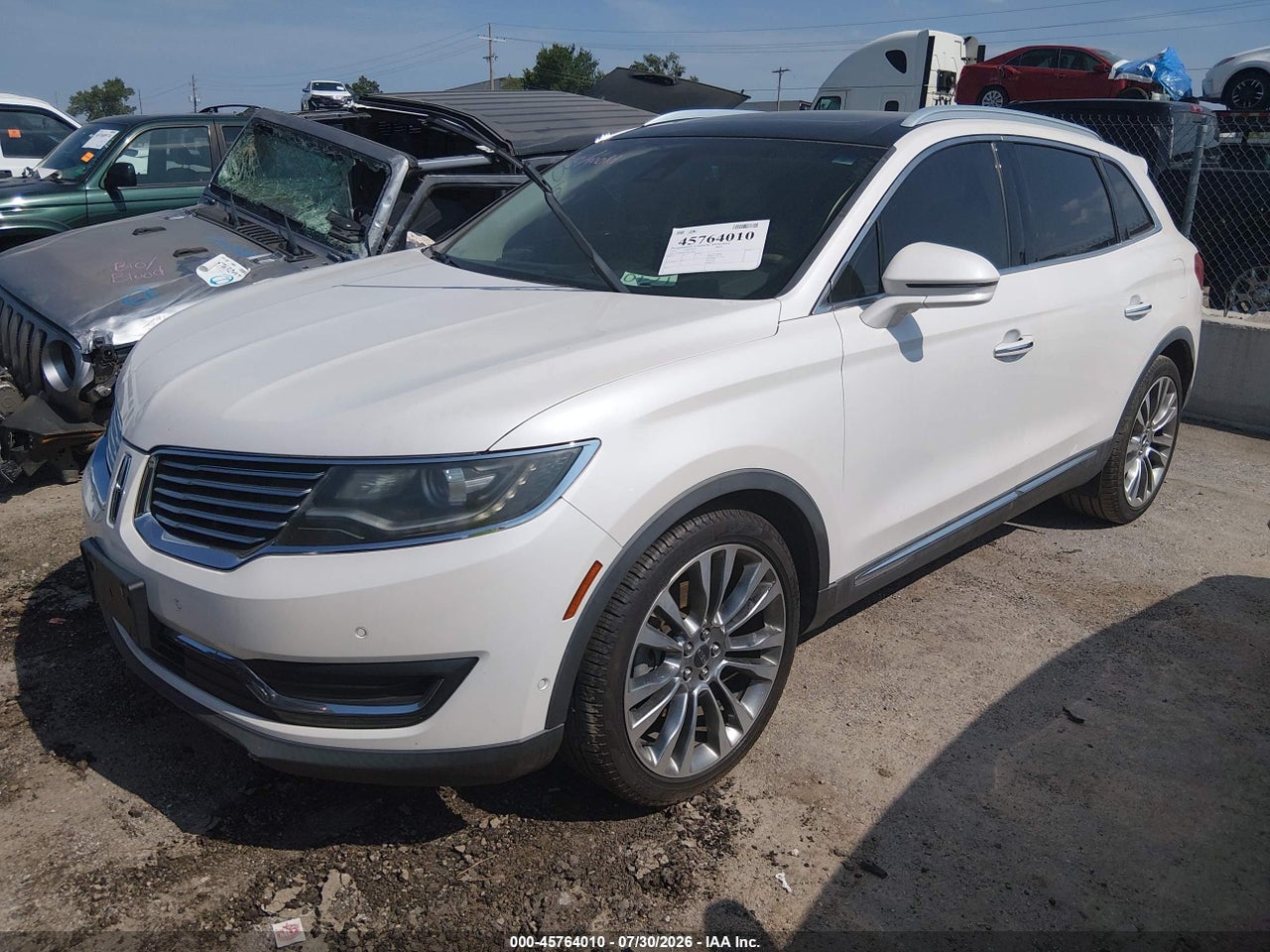 2016 LINCOLN MKX RESERVE · 2/11