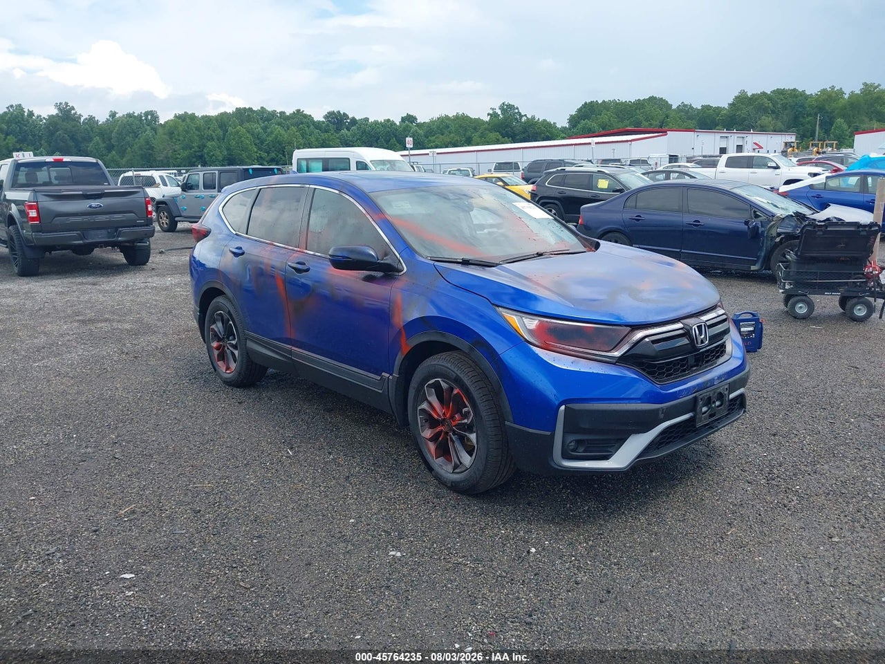 7FARW2H80NE****** · 2022 HONDA CR-V AWD EX-L