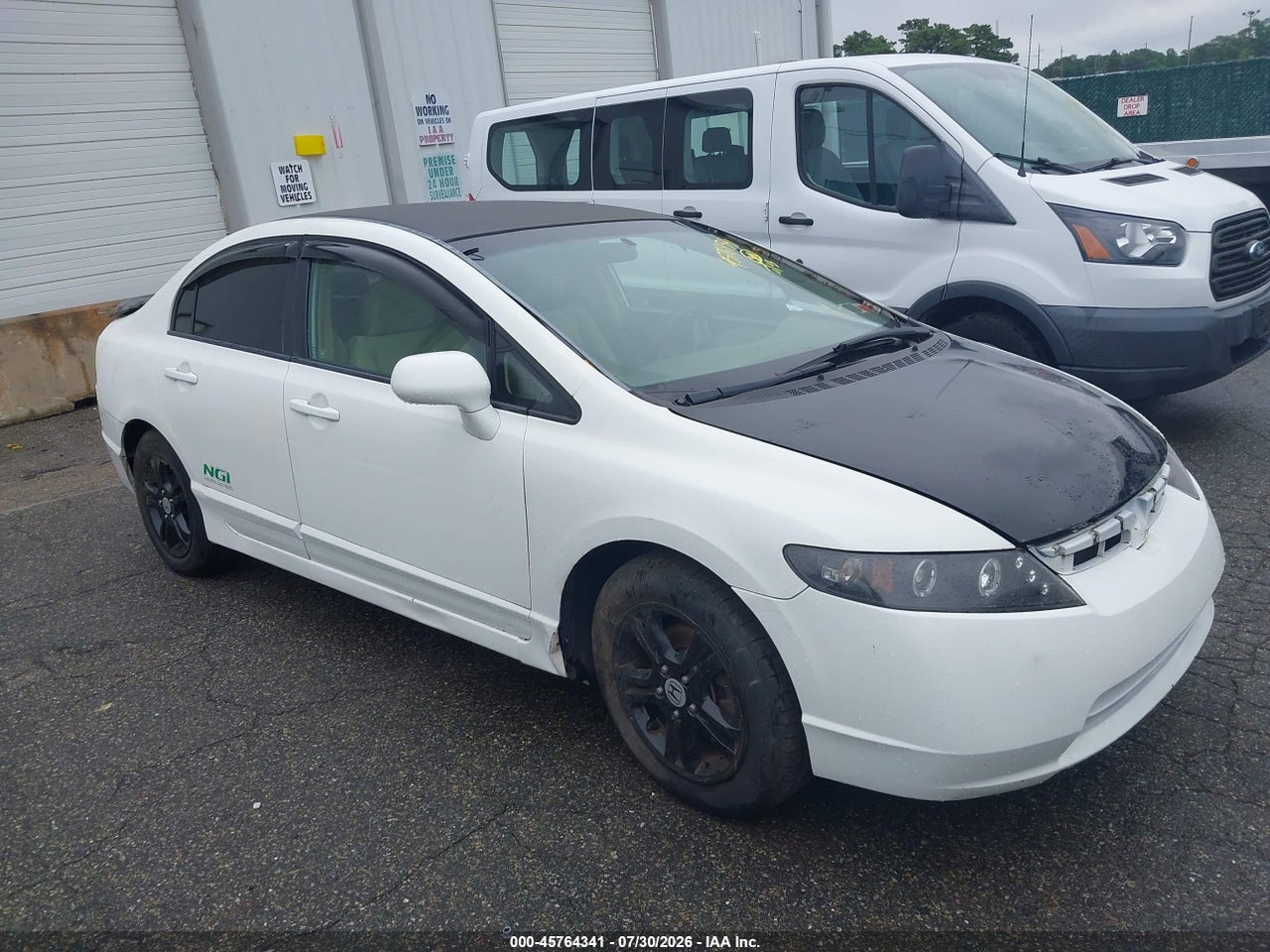 1HGFA46517L****** · 2007 HONDA CIVIC GX
