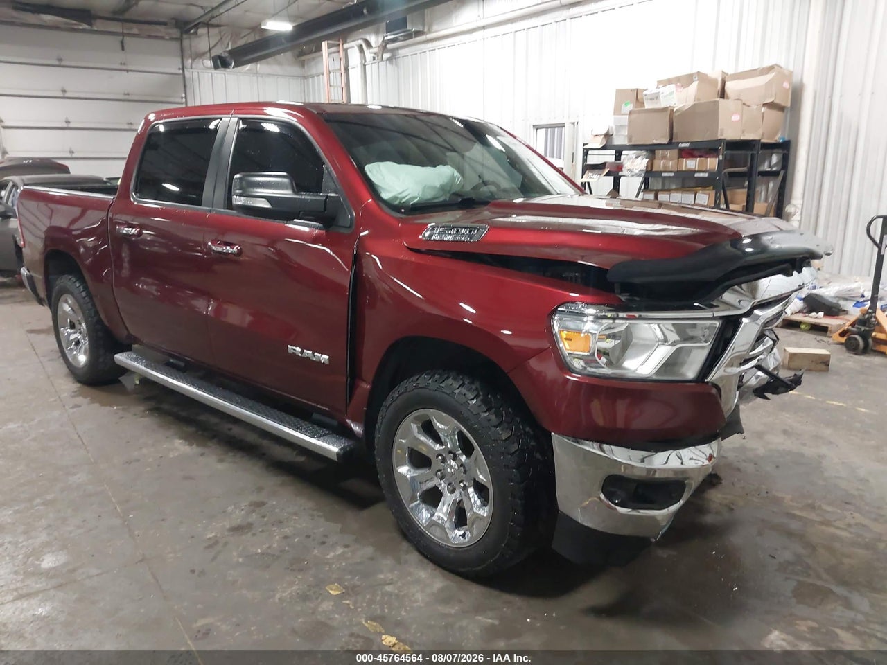 1C6SRFFT7KN****** · 2019 RAM 1500 BIG HORN/LONE STAR  4X4 5'7 BOX