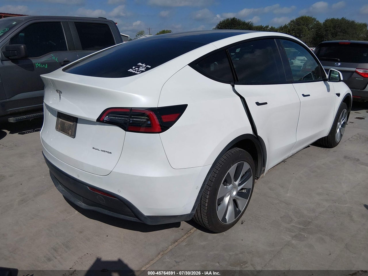 2021 TESLA MODEL Y LONG RANGE DUAL MOTOR ALL-WHEEL DRIVE · 4/11