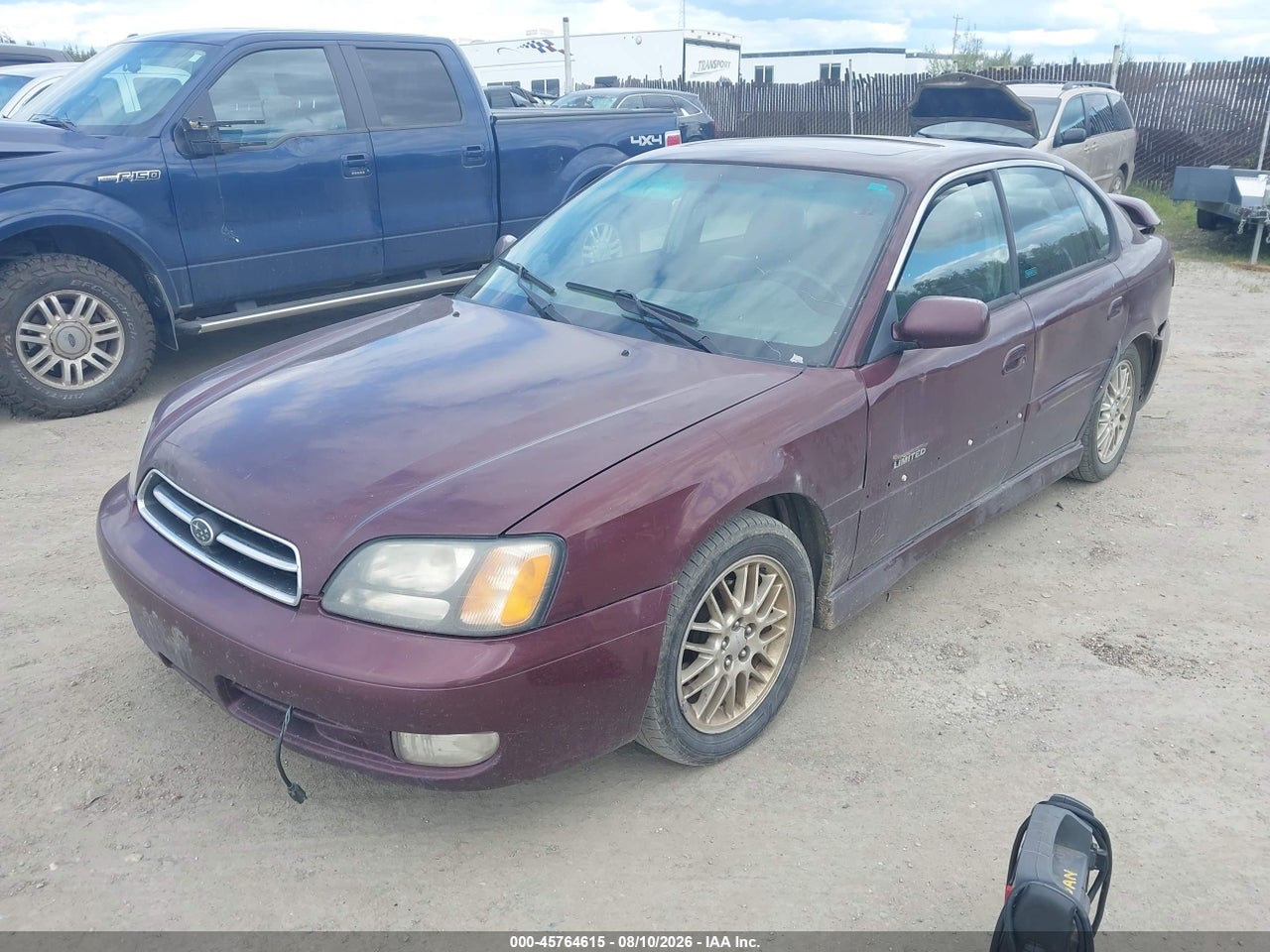 2001 SUBARU LEGACY GT LIMITED · 2/11