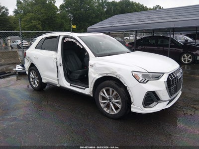 WA1DECF39P1****** · 2023 AUDI Q3 PREMIUM 45 TFSI S LINE QUATTRO TIPTRONIC