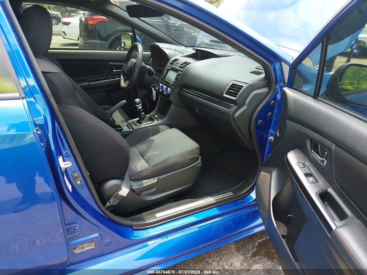 2017 SUBARU WRX   · 5/8
