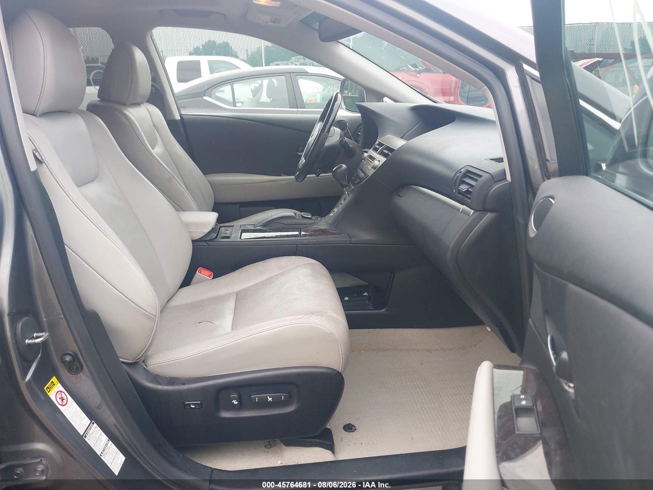2013 LEXUS RX 350   · 5/11