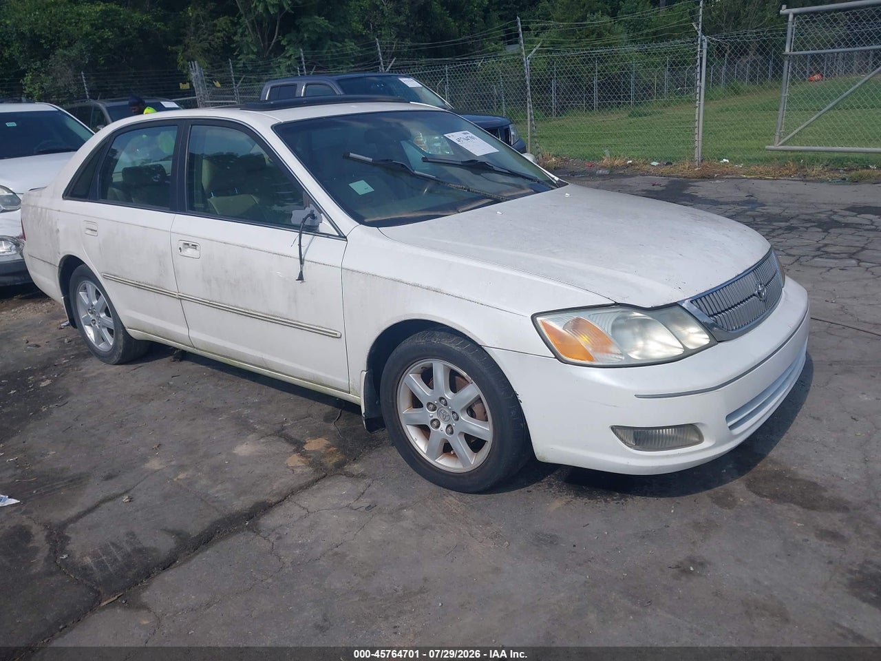 4T1BF28B41U****** · 2001 TOYOTA AVALON XLS