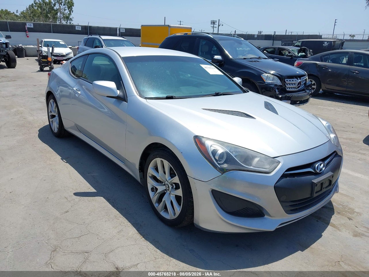 KMHHT6KD6DU****** · 2013 HYUNDAI GENESIS 2.0T