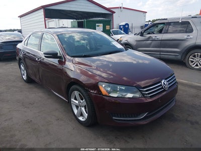1VWBH7A33CC****** · 2012 VOLKSWAGEN PASSAT 2.5L SE