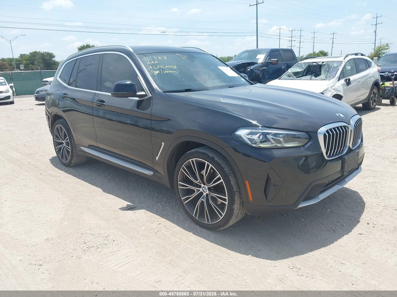 WBX47DP09NN****** · 2022 BMW X3 SDRIVE30I