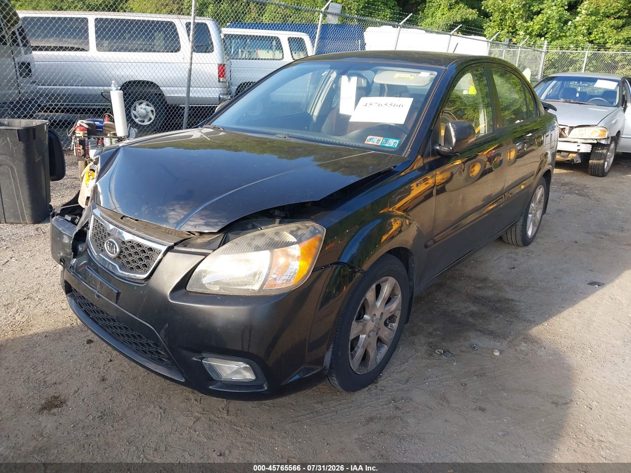 KNADH4A33B6****** · 2011 KIA RIO SX · 2/11