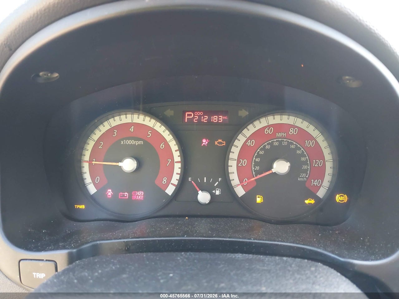 KNADH4A33B6****** · 2011 KIA RIO SX · 7/11
