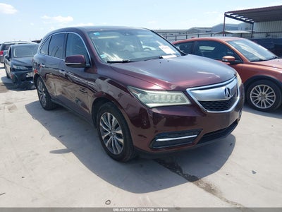 5FRYD3H46GB****** · 2016 ACURA MDX TECHNOLOGY   ACURAWATCH PLUS PACKAGES/TECHNOLOGY PACKAGE
