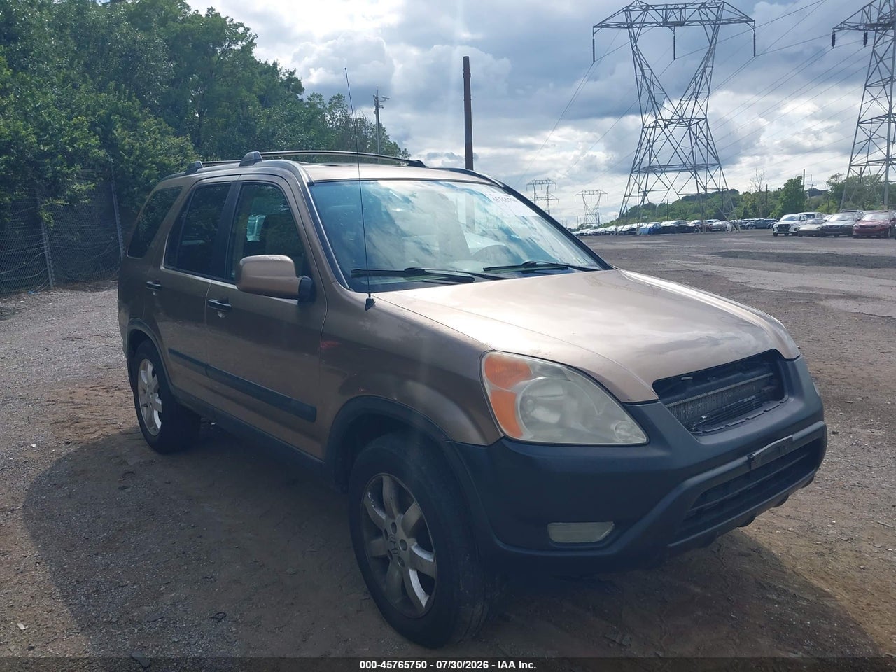 JHLRD78852C****** · 2002 HONDA CR-V EX