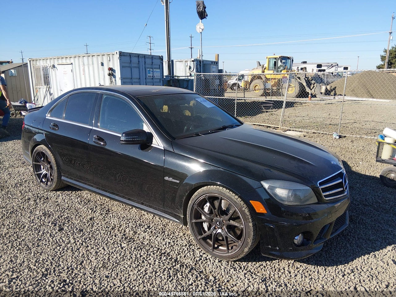 2010 MERCEDES-BENZ C 63 AMG