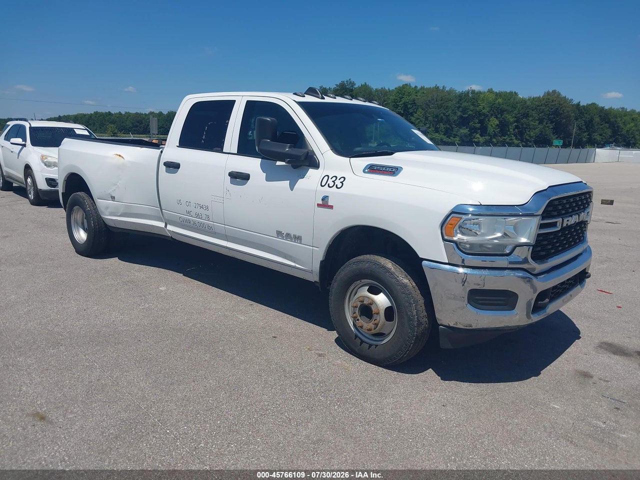 3C63RRGL4NG****** · 2022 RAM 3500 TRADESMAN  4X4 8' BOX