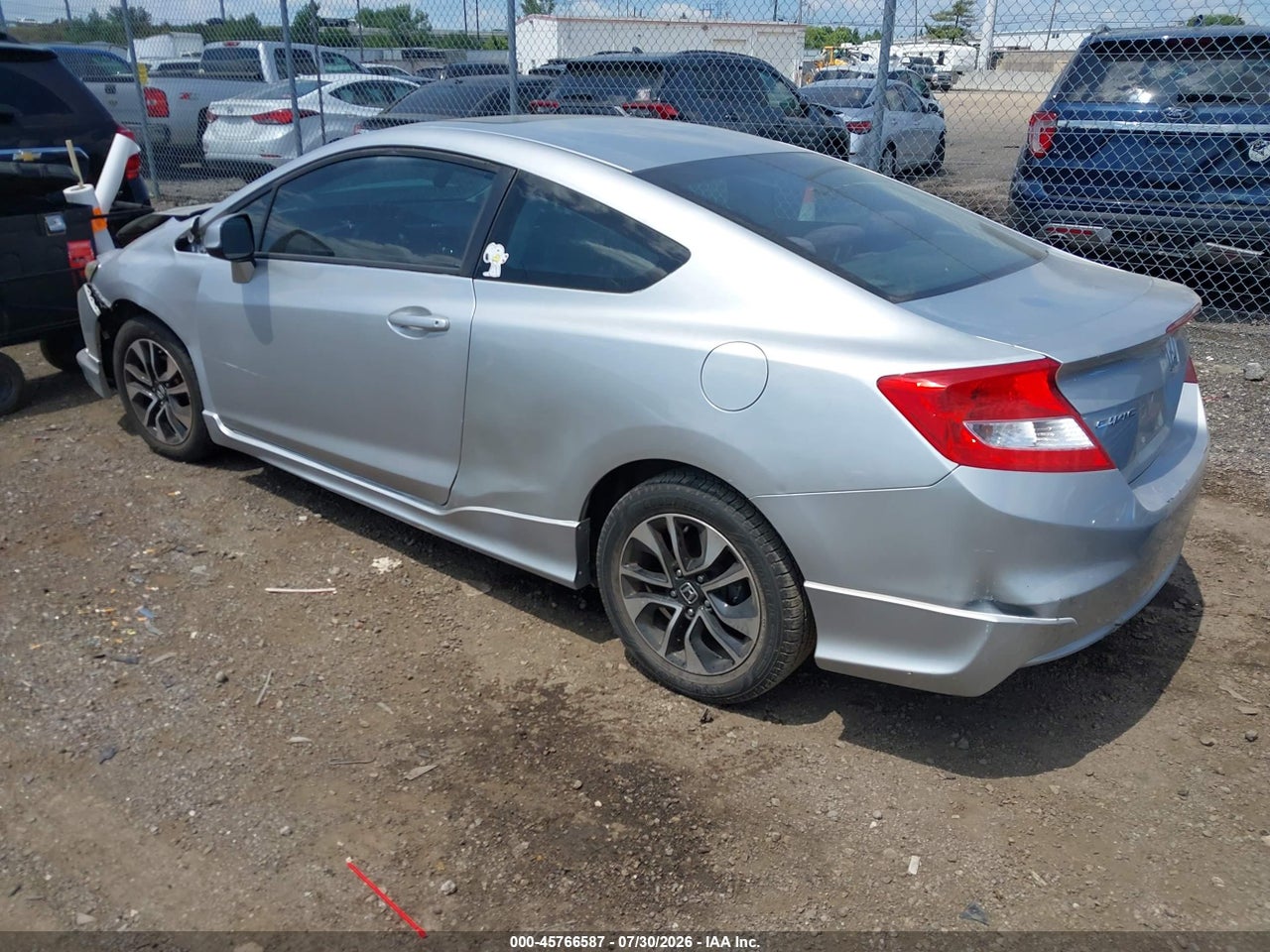 2HGFG3B88DH****** · 2013 HONDA CIVIC EX · 3/11