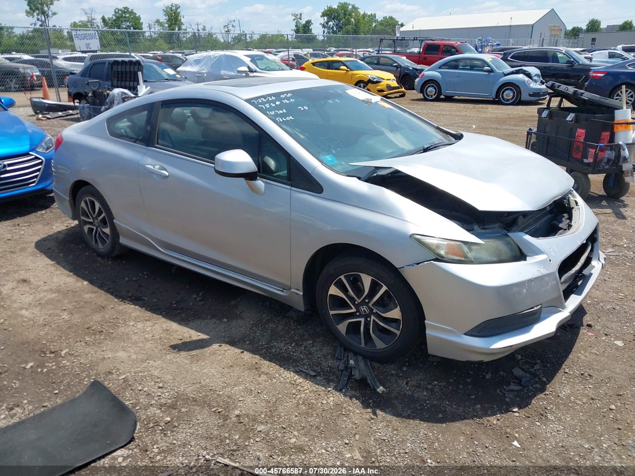 2HGFG3B88DH****** · 2013 HONDA CIVIC EX