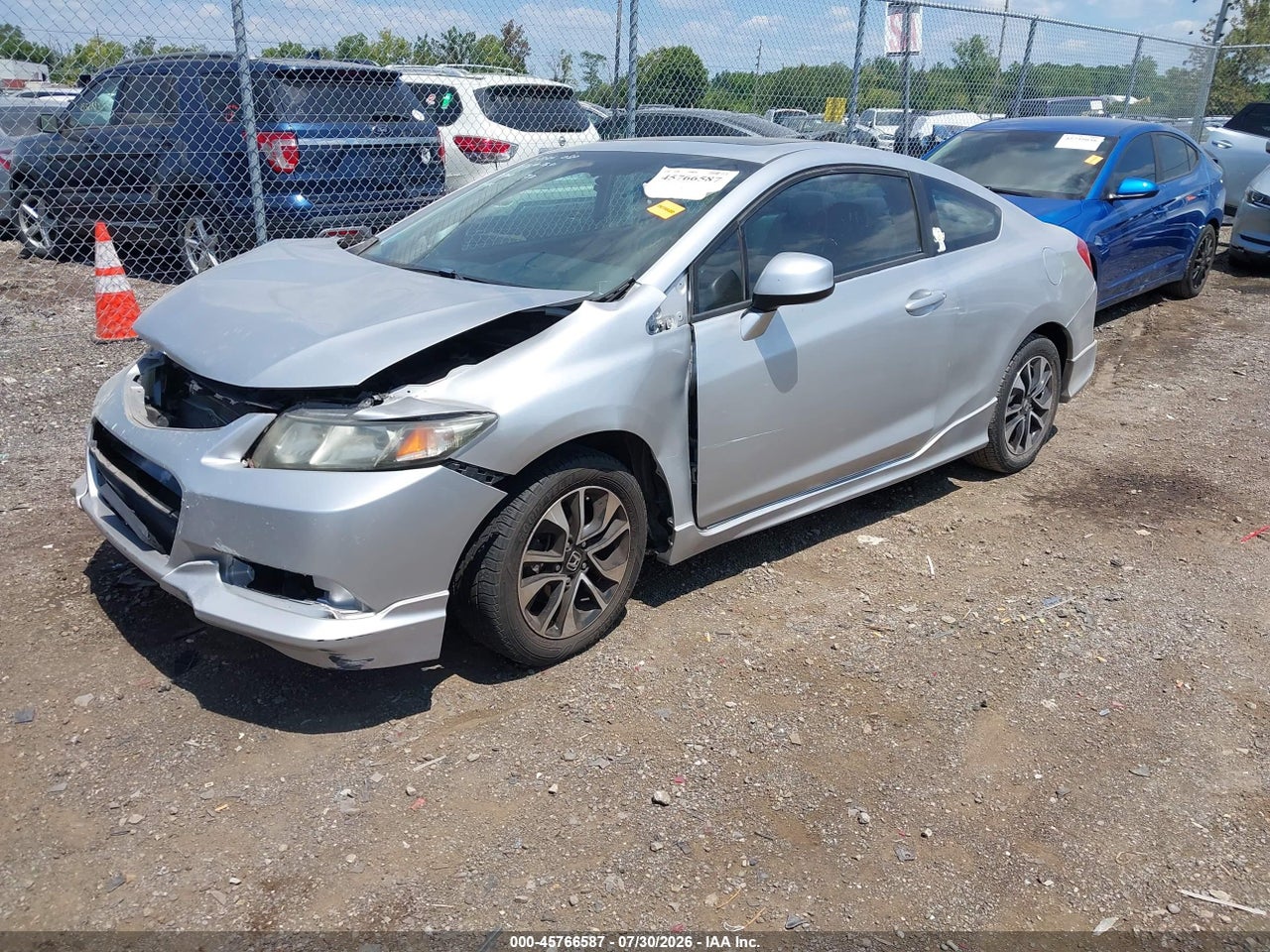 2HGFG3B88DH****** · 2013 HONDA CIVIC EX · 2/11