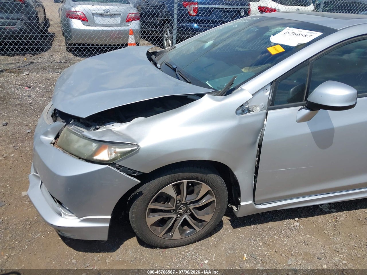 2HGFG3B88DH****** · 2013 HONDA CIVIC EX · 6/11