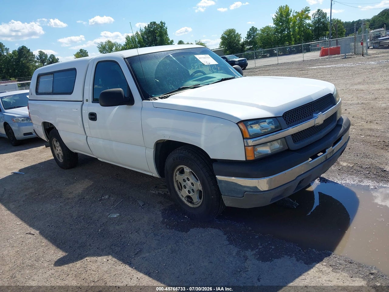 1GCEC14X33Z****** · 2003 CHEVROLET SILVERADO 1500 WORK TRUCK