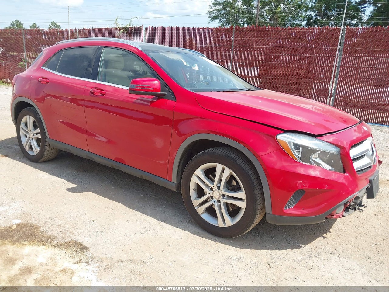 WDCTG4EB7FJ****** · 2015 MERCEDES-BENZ GLA 250