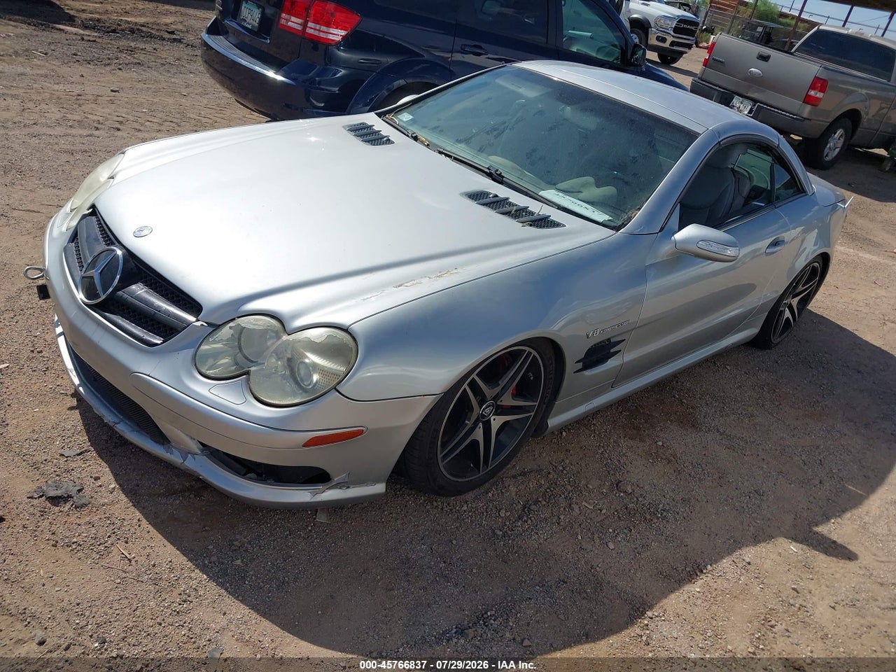 WDBSK74F54F****** · 2004 MERCEDES-BENZ SL 55 AMG   · 2/11