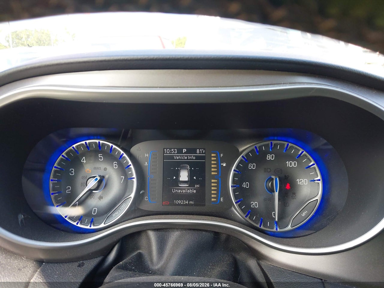 2C4RC1BG8LR****** · 2020 CHRYSLER PACIFICA TOURING L · 7/11