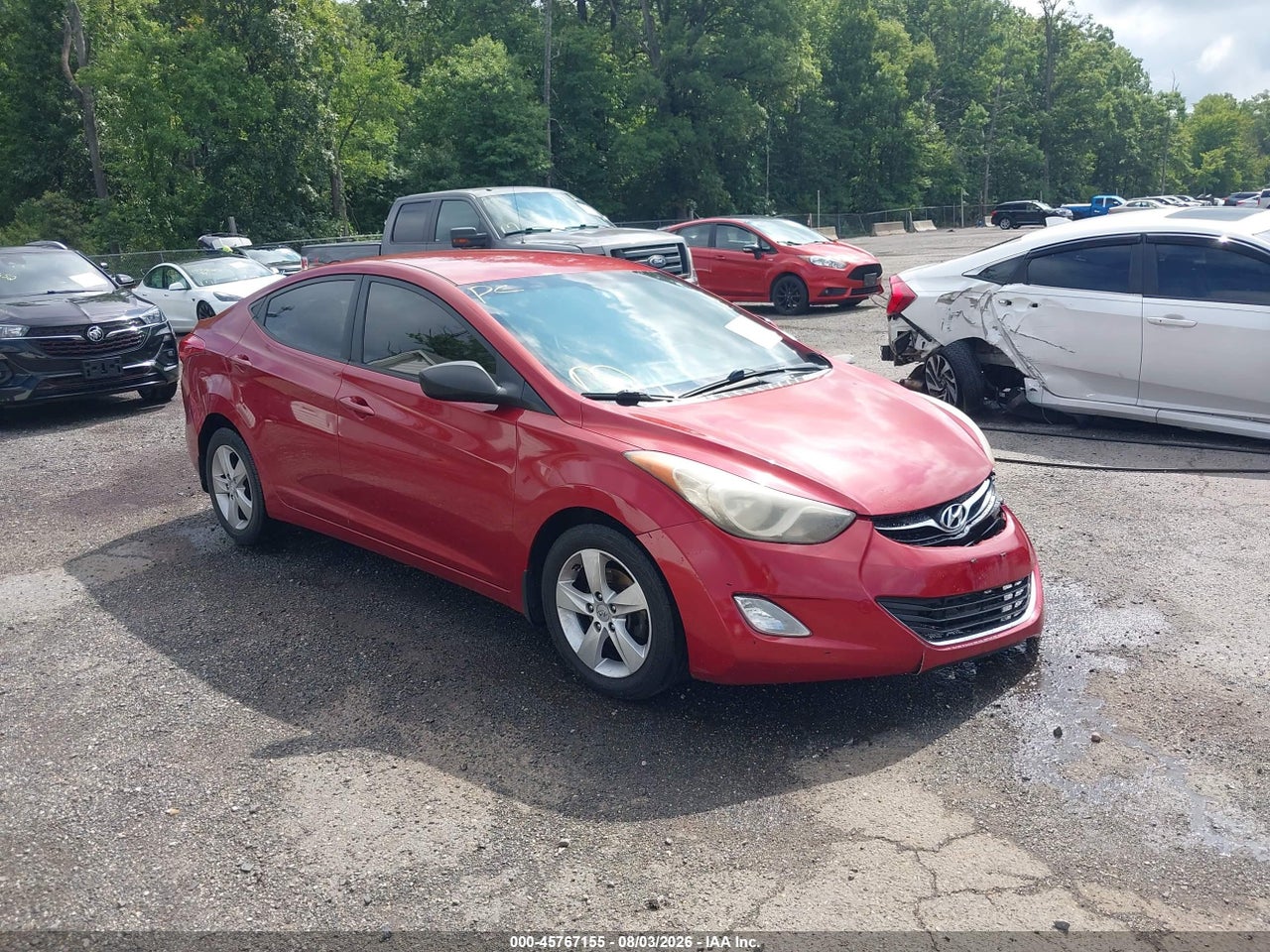 KMHDH4AEXDU****** · 2013 HYUNDAI ELANTRA GLS