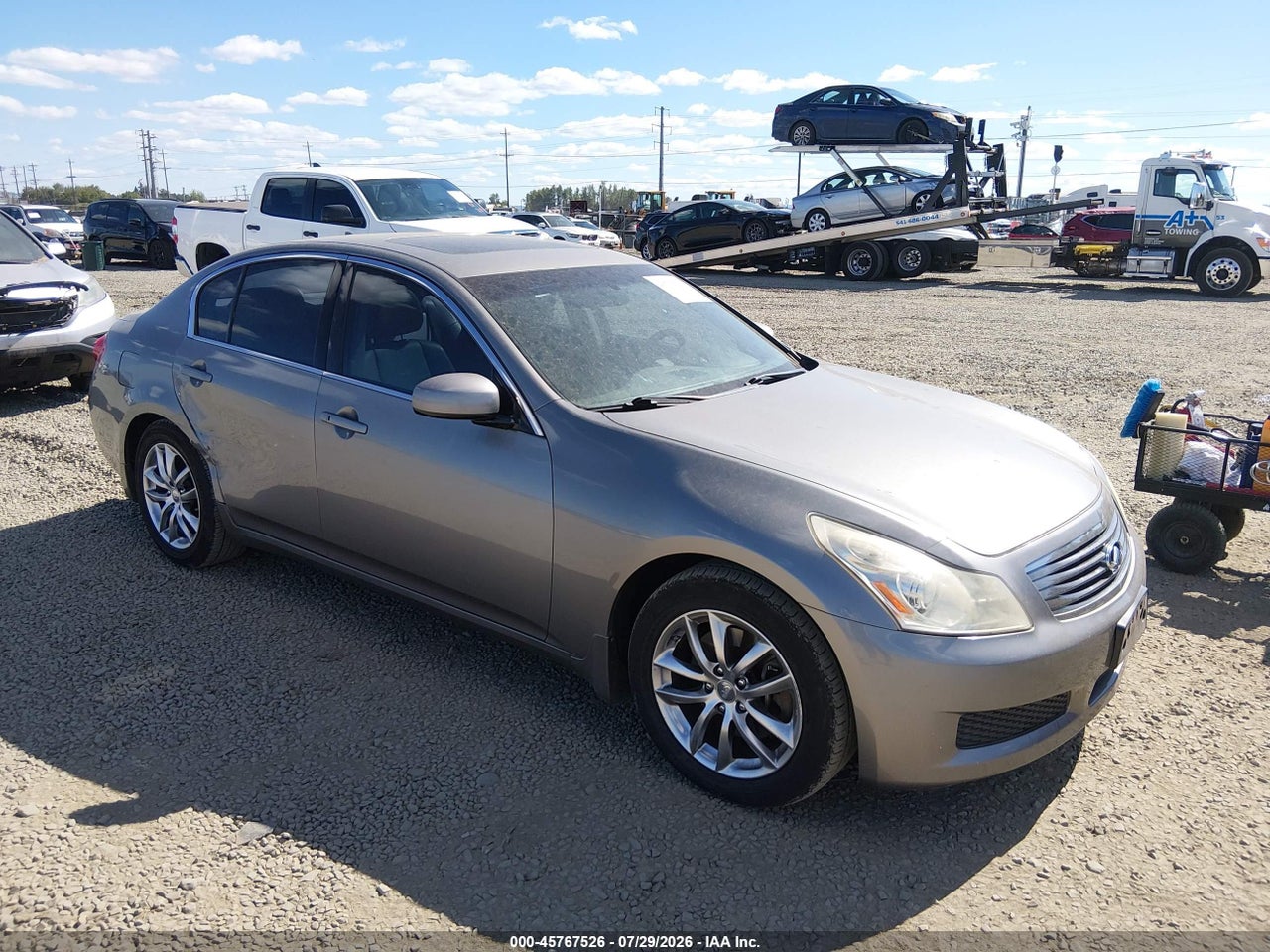 JNKBV61E37M****** · 2007 INFINITI G35 JOURNEY