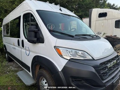 3C6LRVPG1PE****** · 2023 RAM PROMASTER 2500 WINDOW VAN HIGH ROOF 159 WB