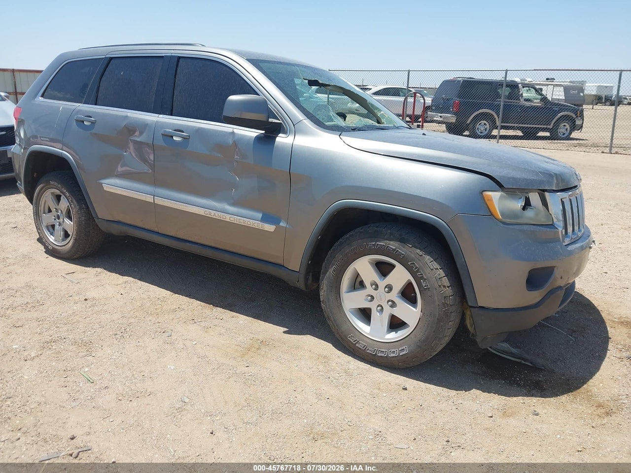 1C4RJFAG6DC****** · 2013 JEEP GRAND CHEROKEE LAREDO