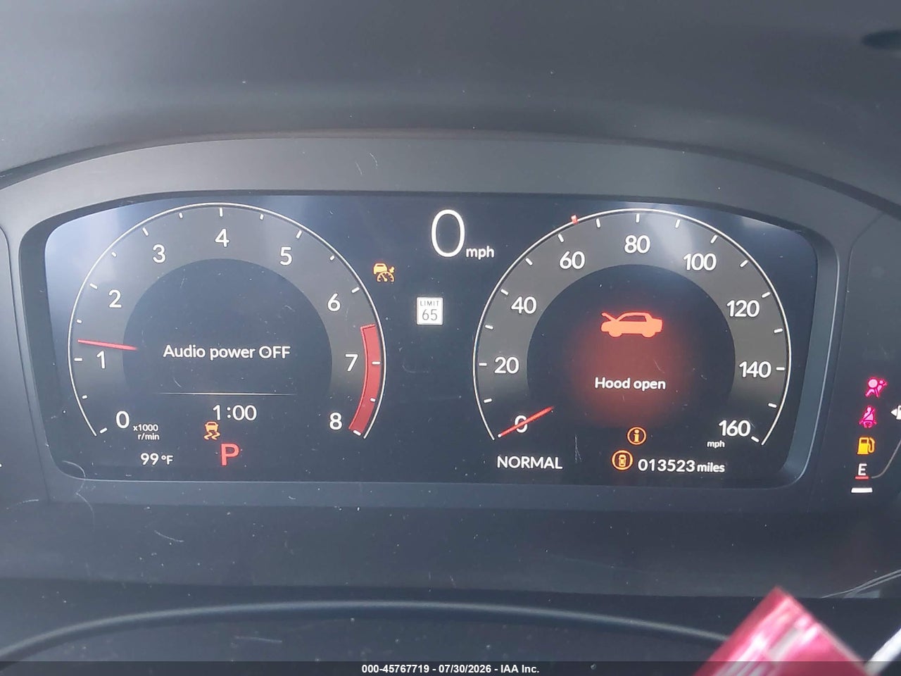 19UDE4H31SA****** · 2025 ACURA INTEGRA A-SPEC · 7/11