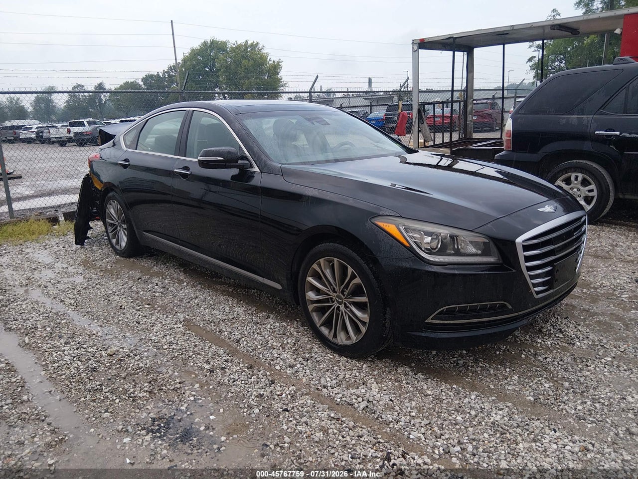 KMHGN4JEXFU****** · 2015 HYUNDAI GENESIS 3.8