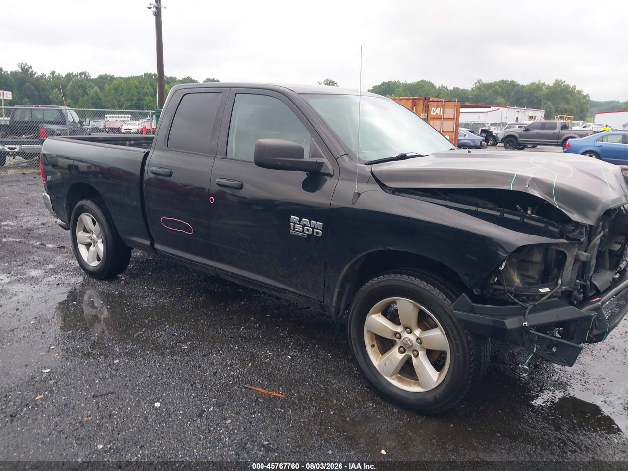 1C6RR6FGXMS****** · 2021 RAM 1500 CLASSIC TRADESMAN  4X2 6'4 BOX