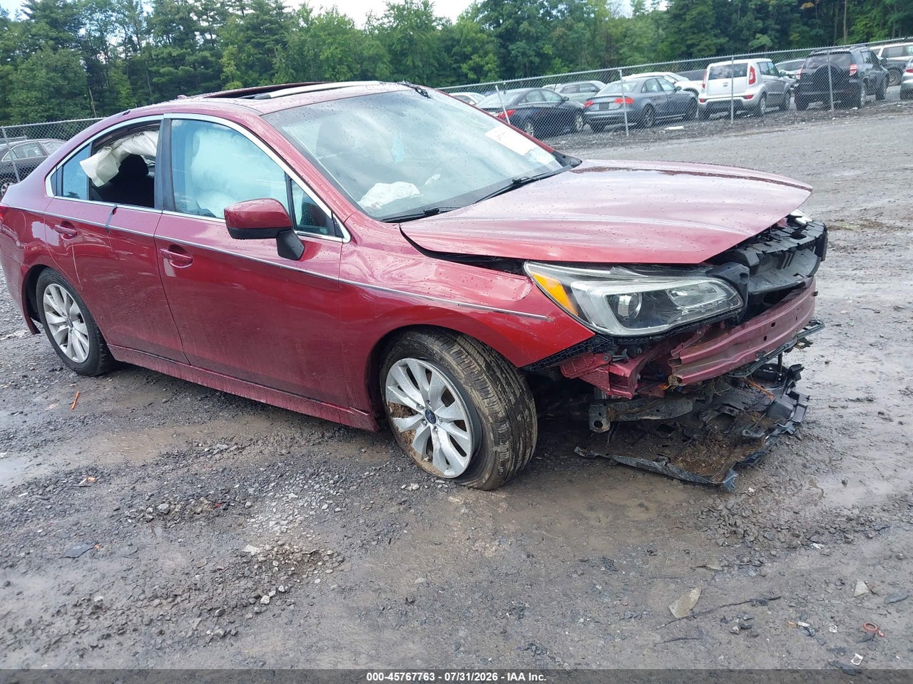 2017 SUBARU LEGACY 2.5I PREMIUM
